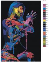 Картина по номерам, 72 x 108, RO204