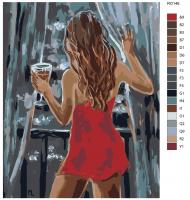 Картина по номерам, 72 x 90, RO146