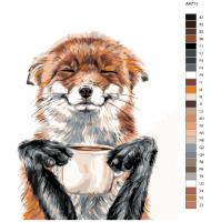 Картина по номерам, 72 x 90, A471