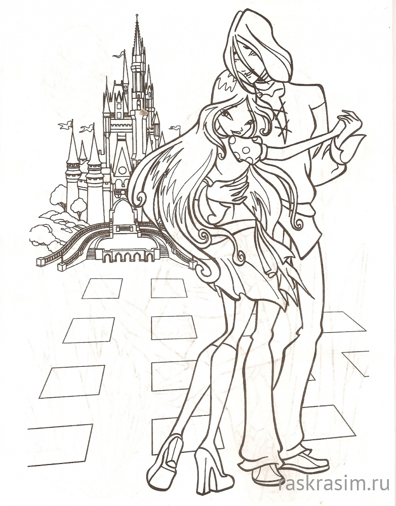 0001 (4).jpgШкола ЧародеекБесплатные Раскраски