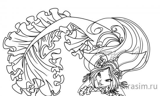 раскраски для детей для девочек чародейки винкс распечатать (1).pngШкола ЧародеекБесплатные Раскраски