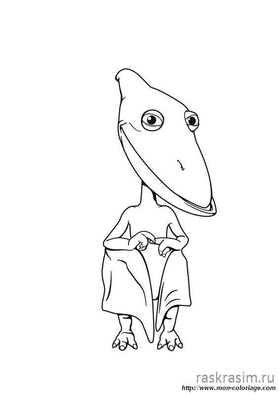 coloring-dinosaur-train.jpgПоезд динозавровБесплатные Раскраски