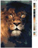 Картина по номерам, 48 x 72, ANNA-11080