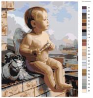Картина по номерам, 72 x 90, ARTH-AngelnakrysheV