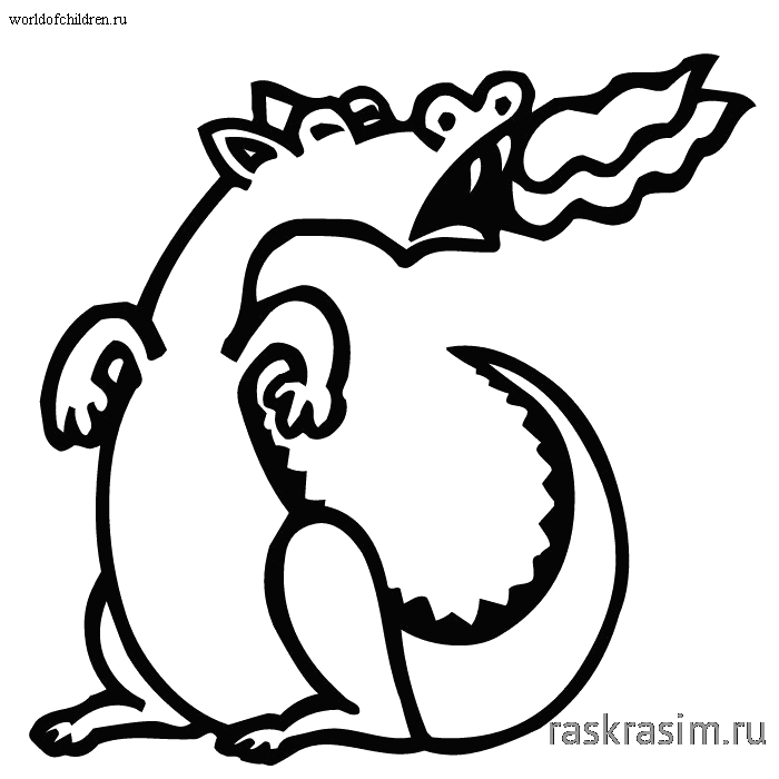 Драконы-058.gifДраконыБесплатные Раскраски