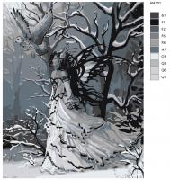Картина по номерам, 72 x 90, RA301