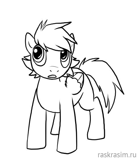 random_oc_pony_request_by_c0nker-d3augou.pngМои маленькие пониБесплатные Раскраски