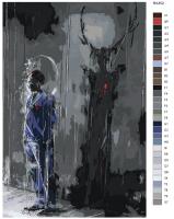 Картина по номерам, 40 x 60, RA352