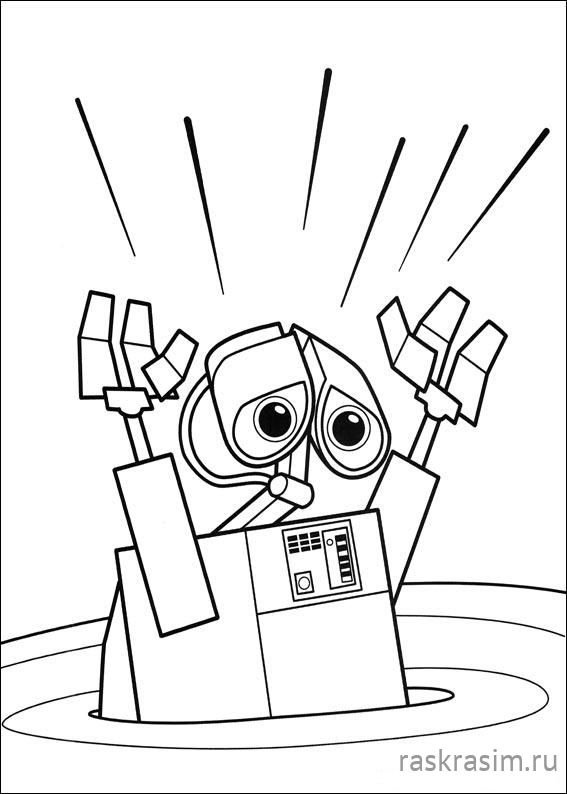 wall-e-46.jpgВАЛЛИБесплатные Раскраски