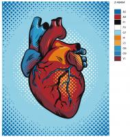 Картина по номерам, 72 x 90, Z-AB454