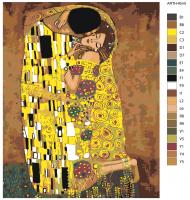 Картина по номерам, 100 x 125, ARTH-Klimt