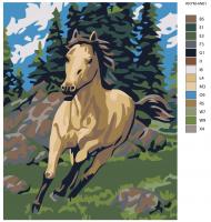 Картина по номерам, 72 x 90, KRYM-AN01
