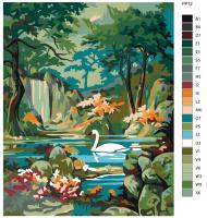 Картина по номерам, 72 x 90, PP12
