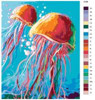 Картина по номерам, 72 x 90, A398