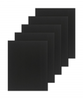 Холст на картоне, 35х45 см, "Живопись по номерам", 5 шт, цвет черный
