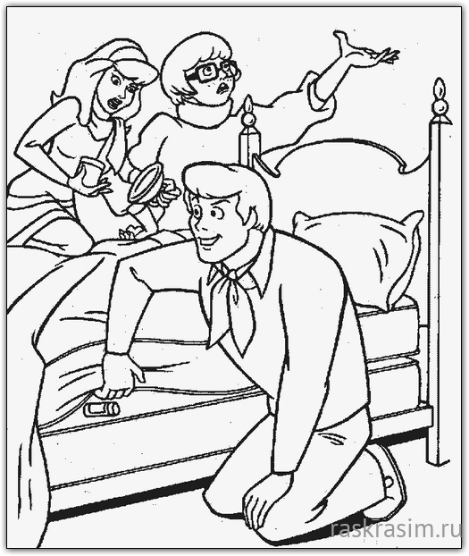 25.jpgСкуби-ДуБесплатные Раскраски