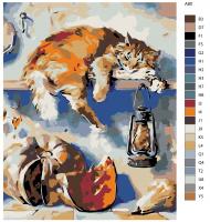 Картина по номерам, 72 x 90, A80