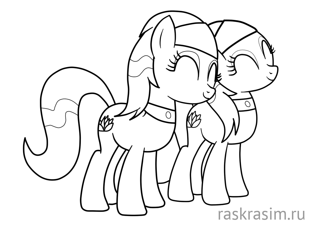 youloveit_ru_jewelcat_paint_spa_ponies.jpgМои маленькие пониБесплатные Раскраски