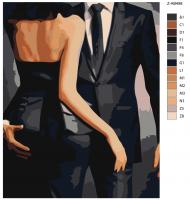 Картина по номерам, 72 x 90, Z-AB498