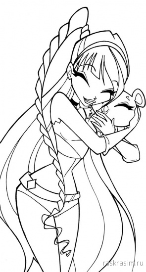 раскраски для детей для девочек чародейки винкс распечатать (55).jpgШкола ЧародеекБесплатные Раскраски