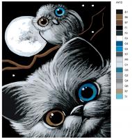 Картина по номерам, 72 x 90, A412