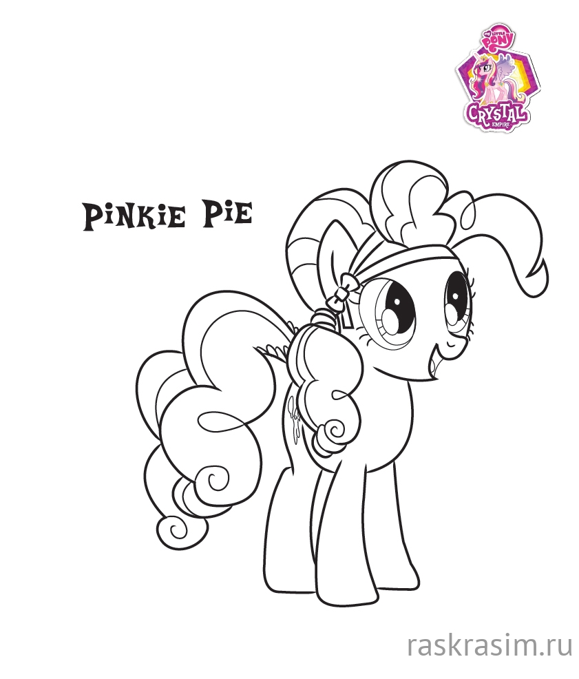 youloveit_ru_rarity_pinki_pie_pony.jpgМои маленькие пониБесплатные Раскраски