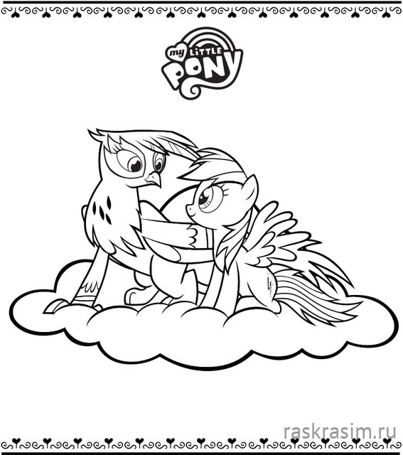 my_little_ponyes_coloring01.pngМои маленькие пониБесплатные Раскраски