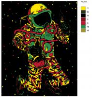 Картина по номерам, 72 x 90, RA260