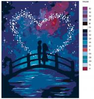 Картина по номерам, 72 x 90, RA209