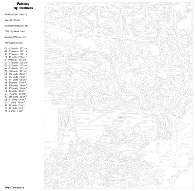 Картина по номерам, 40 x 50, KTMK-2353572