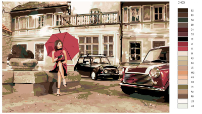 Картина по номерам, 60 x 90, KTMK-CH03