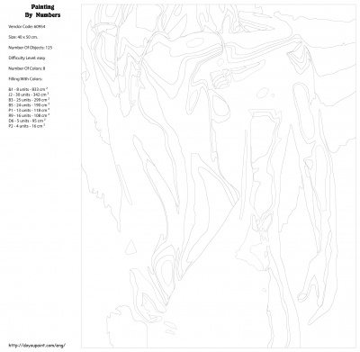 Картина по номерам, 40 x 50, KTMK-60954