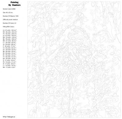 Картина по номерам, 40 x 50, KTMK-63908