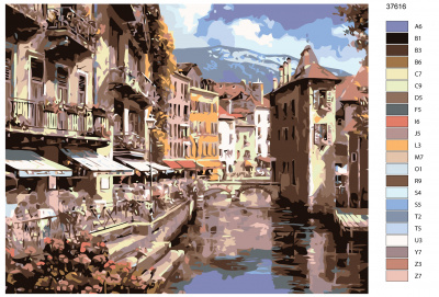 Картина по номерам, 100 x 125, KTMK-37616