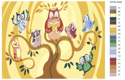 Картина по номерам, 30 x 40, KRYM-OW02