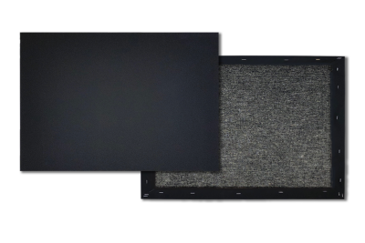 Холст на подрамнике 40х60 см, цвет черный