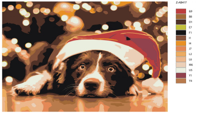 Картина по номерам, 48 x 72, Z-AB417