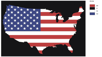 Картина по номерам, 48 x 72, PA154