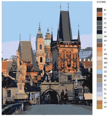 Картина по номерам, 72 x 90, Z101669