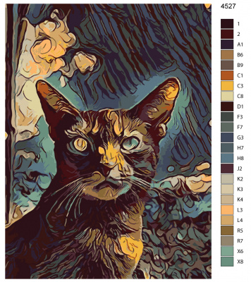 Картина по номерам, 30 x 40, Z-4527