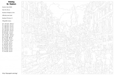 Картина по номерам, 40 x 50, KTMK-49020