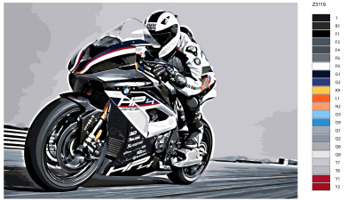 Картина по номерам, 48 x 72, Z-Z3119