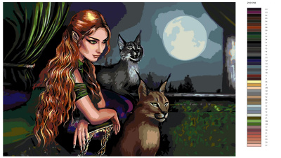 Картина по номерам, 100 x 150, Z-Z101793