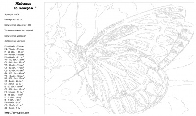 Картина по номерам, 30 x 40, Z-z15061