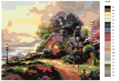 Картина по номерам, 48 x 60, KTMK-13165