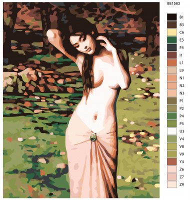 Картина по номерам, 100 x 125, KTMK-881583