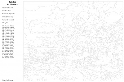 Картина по номерам, 40 x 50, KTMK-13165