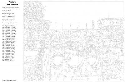 Картина по номерам, 40 x 50, Z101100257