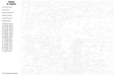 Картина по номерам, 40 x 50, KTMK-34044