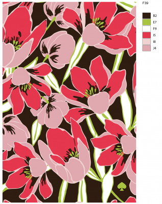 Картина по номерам, 100 x 150, F39